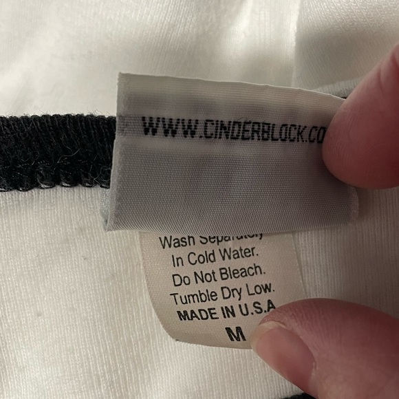 Vintage band tee NOFX white ringer tshirt 90s women’s size medium - Picture 4 of 9